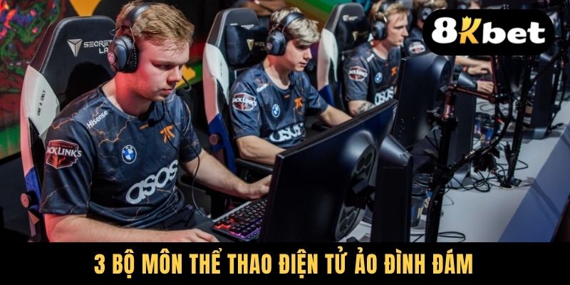 Cược Esports - Thỏa Mãn Đam Mê, Chiến Thắng Cùng Thể Thao 3 3 bộ môn thể thao điện tử ảo đình đám